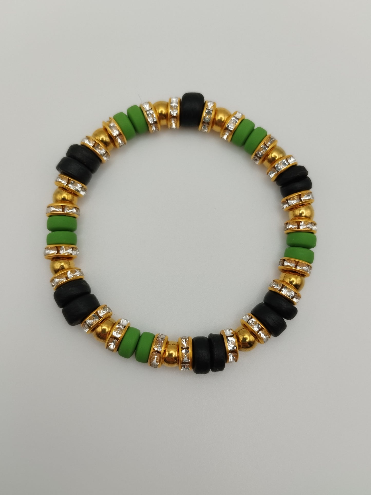 Pulsera de Polímeros y Oro