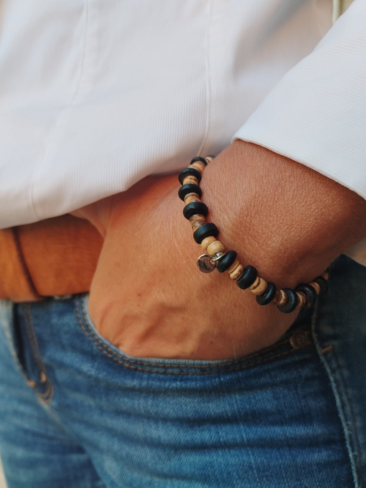 Pulsera de Coco Natural