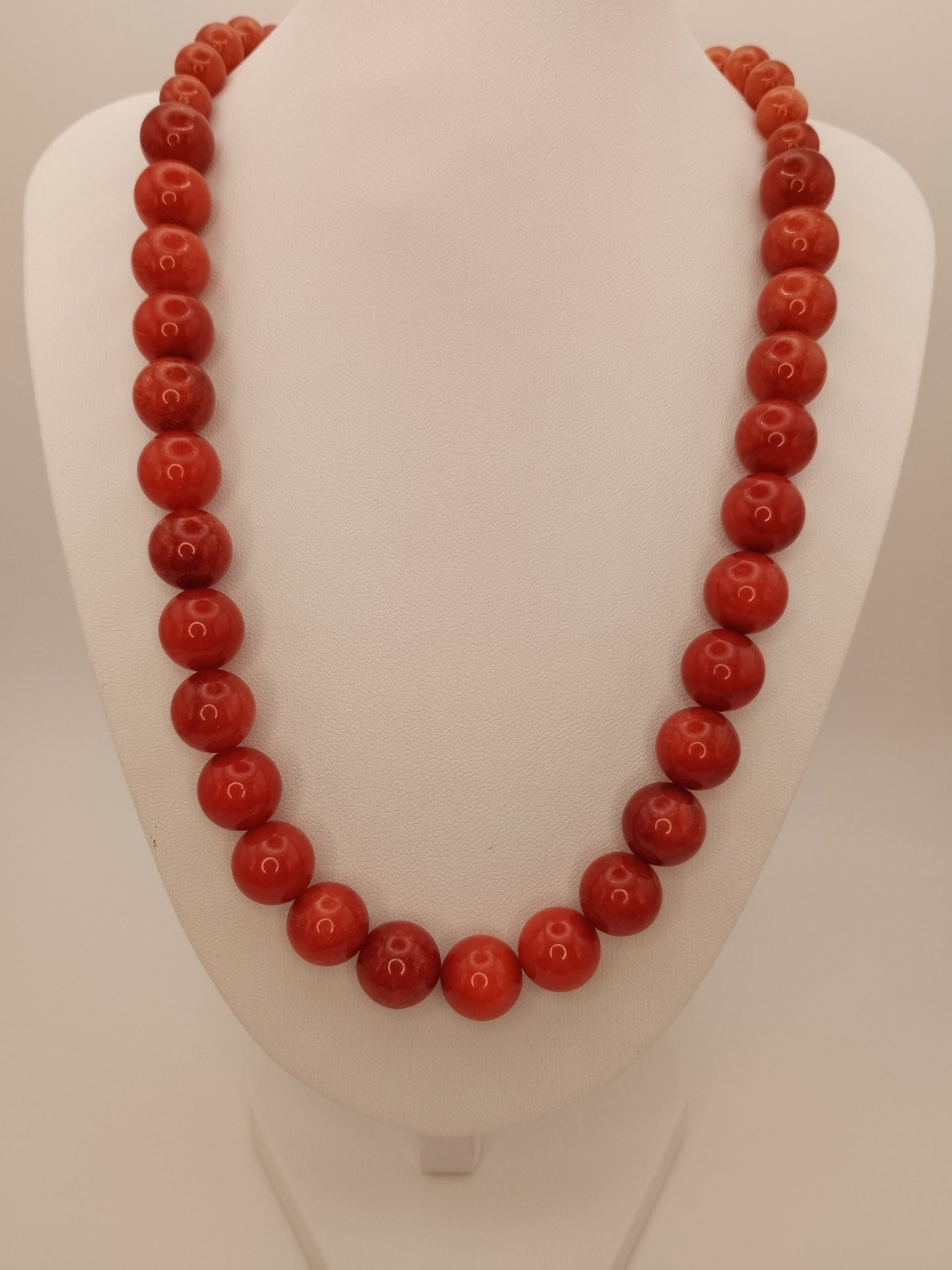 Collar Coral Rojo