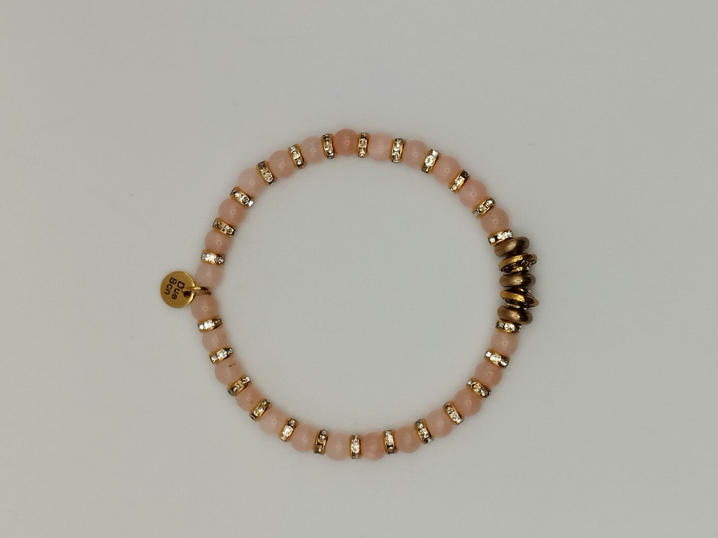 Pulsera de Jade Rosa