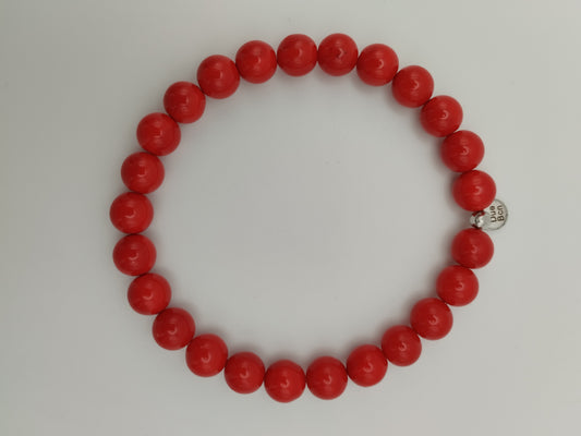 Pulsera Coral Rojo